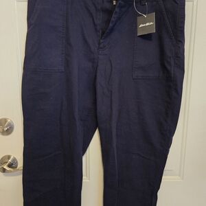 Eddie Bauer navy casual pants